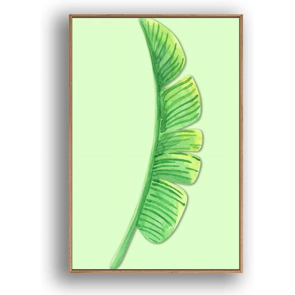 IDEA4WALL Framed Canvas Wall Art for Living Room, Bedroom Leaves Canvas Prints for Modern Home Decoration Ready to Hang