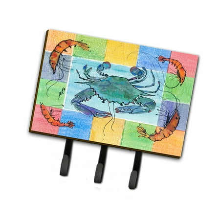 

Carolines Treasures 8040TH68 Crab Leash or Key Holder Triple multicolor