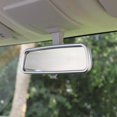 thumbnail image 2 of Pegatinas decorativas para marco de espejo retrovisor interior de automóvil para Jimny 2019 2020 Accesorios, Plata, 2 of 5