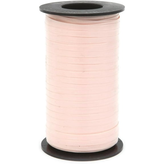 Berwick Splendorette Crimped Curling Ribbon, 3/16-Inch x 500 yd Spool, Baby Pink