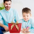 thumbnail image 4 of Bolsa de Regalo de 50 Piezas con Asa Bolsa de Papel para Regalos de Fiesta Bolsa de Aperitivos con Envoltura de Regalo Bolsas de Regalo para Regalo Rojo, 4 of 6