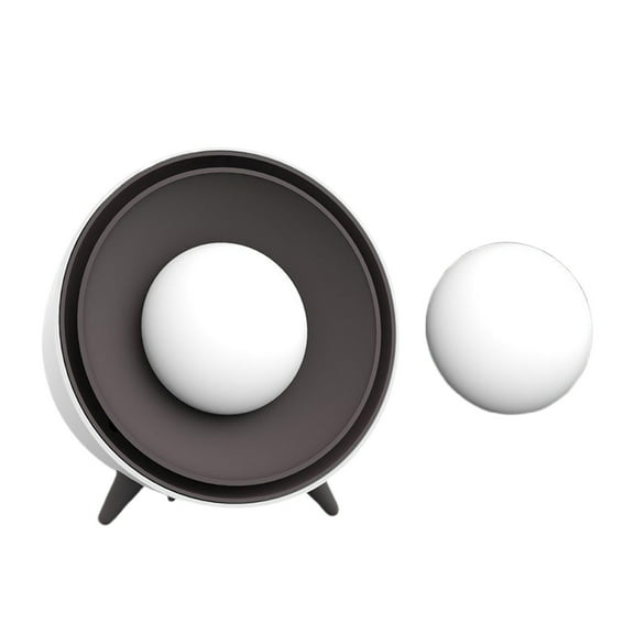 2-in-1 Hand Warmer & Desktop Heater – ABS Plastic Portable Space Heater, Quiet 40 dB, 400W, Tip-Over & Overheat Auto Shutoff, Magnetic Hand Warmer Attachment