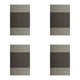 thumbnail image 2 of Wosthever 4 posavasos para tazas, soporte para cuencos, manteles individuales resistentes al calor, decoraciones de estilo Simple, tapete de Mostrada Marrón-café, 2 of 6