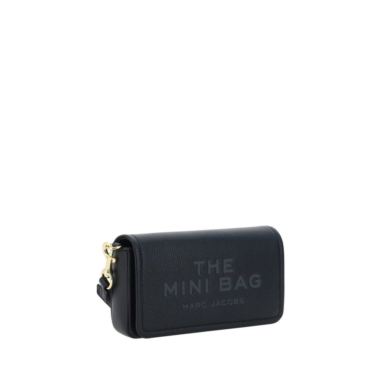 Marc Jacobs, Mini Crossbody Bag, Small Leather Bag, Black