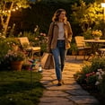 thumbnail image 4 of Solar Stake Light Outdoor Garden LED Marker Decorative Auto-On Night Lamp Metal Construction Energy Efficient, 4 of 6