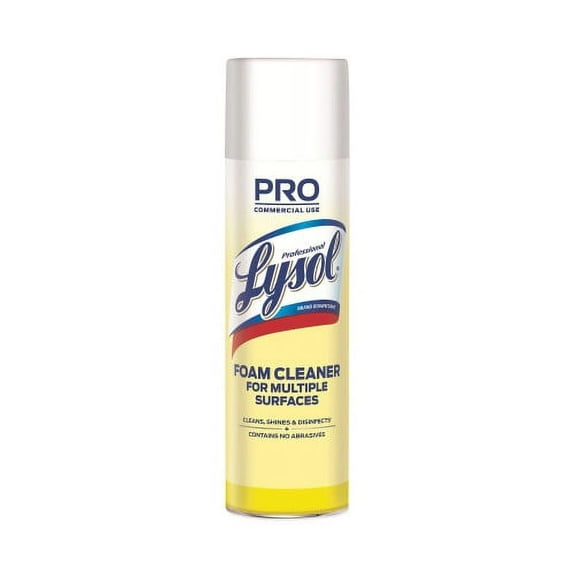 Lysol Disinfectant Foam Cleaner, 24 oz Aerosol Spray, Each