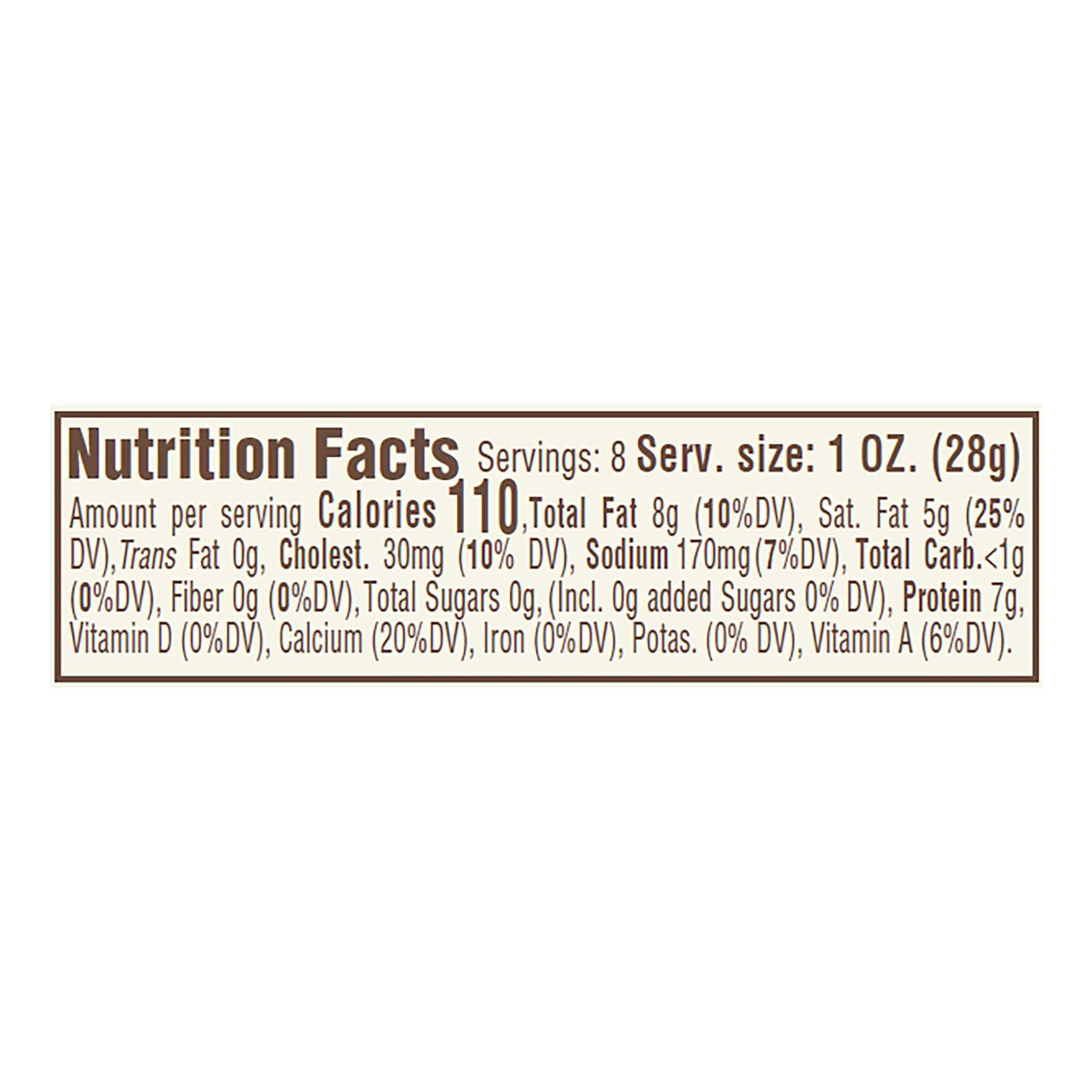 Red Apple Cheese Just Baked Original Cheese, 8oz, Block, Refrigerated