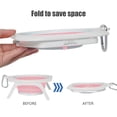 thumbnail image 6 of FEOLGEHLY Slow Feed Collapsible Silicone Dog Bowl, Non Skid Portable Travel Neck Care Pet Feeding Bowl Outdoor Food Water Bowl for Small Dogs and Indoor Cats Travel Pet Supplies, 6 of 6