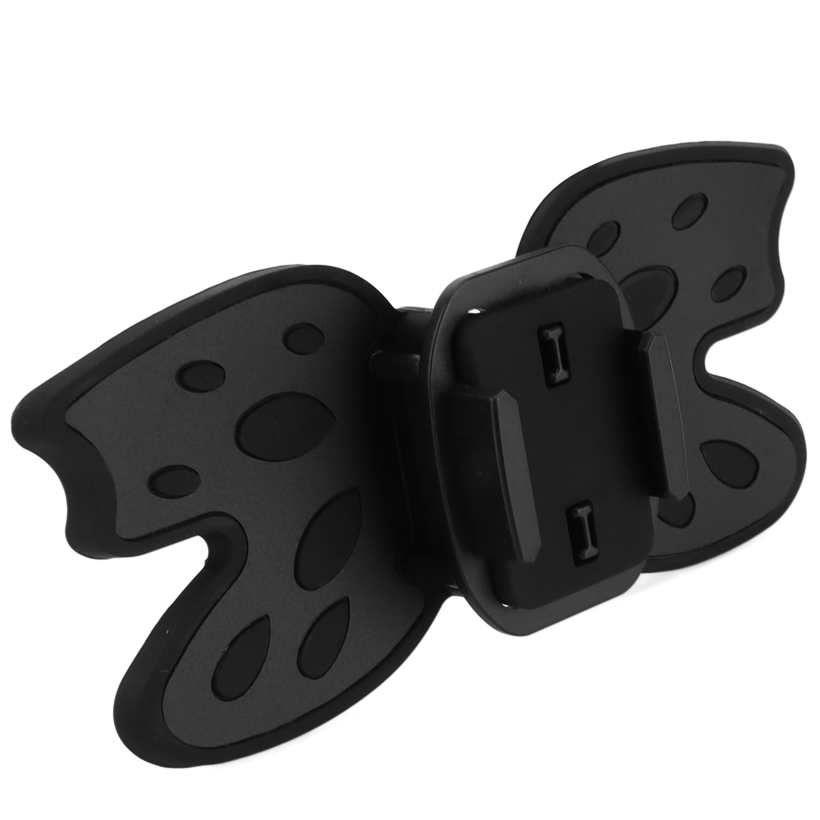 BIMZUC Motorcycle Helmet Chin Mount Butterfly Action Camera Holder, Black (7.1 x 2.4 x 1.2 inches / 18 x 6 x 3 cm)
