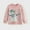 Pink, variant on Lopecy-Sta Toddler Girls Christmas Sweater, 3-8Y Kids Cartoon Snowman Crew Neck Knit Pullover, Children’s Winter Casual Comfortable Knitted Top for Holiday/Daily Wear Pink