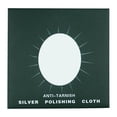 thumbnail image 3 of 8x8cm Silver Polishing Cloth Double Sided Reusable Suede Nap Soft for Gold Platinum Jewelry5pcs Random Color, 3 of 4