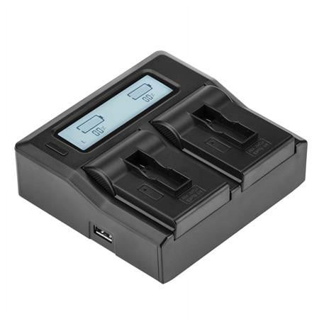 UPC: 0818259442539 | Dual Smart Charger with LCD Screen for GoPro AHDBT-401