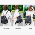 thumbnail image 2 of Mochila informal Oxford de nailon para mujer bolso escolar impermeable de Likrtyny color negro para chicas adolescentes mochila de viaje de alta calidad 2021, 2 of 9