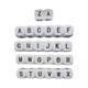 thumbnail image 1 of Juego de dados de letras,Dados de letras acrílicas de seis caras,cuadrados de 16 mm,Juego de dados creativos D6,favores para juegos de fiesta,Dados rodantes grabados,divertidos juguetes de, 1 of 8