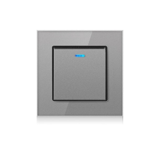 Billuyoard Panel de luz Interruptor de lámpara Suministros para el hogar Controlador de linterna Hotel Amplia aplicación Práctica Instalación Type2 NO2
