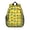 Tractor and Tractors, variant on Tractor and Rainbows White Pattern Backpack for School, Cute School Bag with Adjustable Shoulder Straps and Padded Back, 15"x11.42"x5.5"