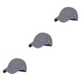 thumbnail image 2 of Thinsony Large Application Chapeau de Baseball à la Mode Ajustement Réglable Multi-Couleurs Casquettes de Baseball Cadeaux Gris 3Set, 2 of 6