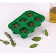 thumbnail image 4 of HIC Kitchen Prep-N-Freeze Mini Portion Tray with Lid, Collapsible LFGB Silicone, 2-Ounce Sections, 4 of 4