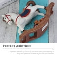 thumbnail image 4 of LRXIYODE 1Set Multi Color Resin Rocking Horse Ornament For Desktop And Tabletop Decor, 4 of 7