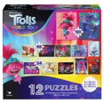 thumbnail image 1 of Trolls World Tour 12-Pack of Puzzles, 1 of 5