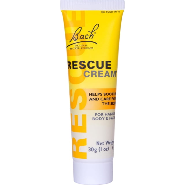 Bach Rescue CREAM | Crema de rescate, 1 oz (30 g)