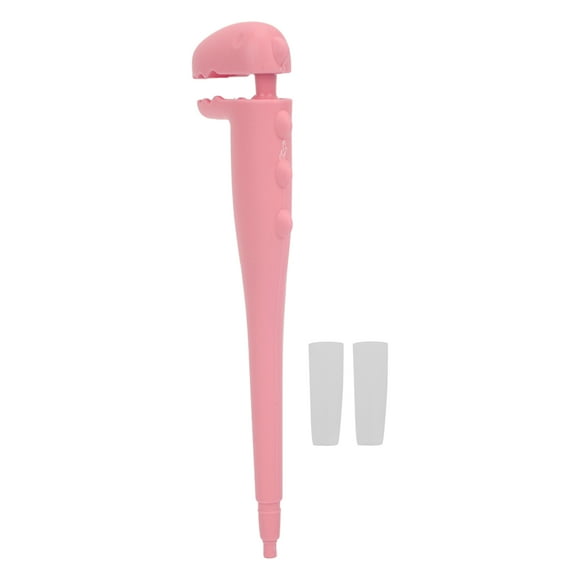 ZOUSSIQI Pet Medicine Feeder Dinosaur Shape Dog and Cat Pills Syringe Shooter for Small AnimalsPink CW1110A-1310
