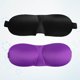 thumbnail image 3 of 2 antifaces para dormir ligeros, cómodos y superajustables, con contorno 3D, para dormir, viajar, trabajar o siestas (morado y negro)., 3 of 7