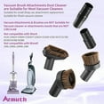 thumbnail image 3 of 6 Pack For Shark Vacuum Attachments Replacement Shark Vacuum Brush Attachment with Vacuum Hose Adapter, 1 1/4 Vacuum Attachments for Multiple Household Vacuum Cleaners, 3 of 7