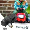 thumbnail image 2 of Steering Motor Gearbox 6V 12V for Children's Electric Car, Kids Ride on Toy car, 2 of 8