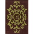 thumbnail image 2 of Hand-Tufted Contemporary Rug 5'x7'6 Brown/Green, 2 of 2