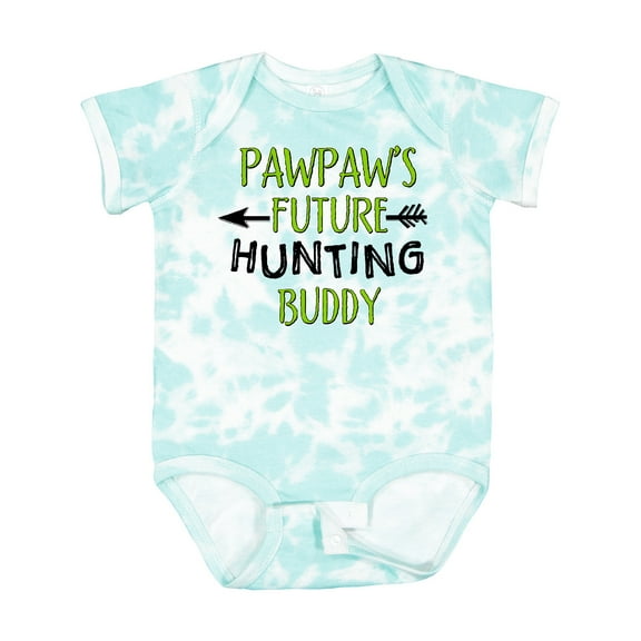 Inktastic Pawpaws Future Hunting Buddy Boys or Girls Baby Bodysuit
