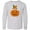 AC-Heather Grey, variant on Inktastic Halloween Chihuahua Pumpkin Long Sleeve Youth T-Shirt