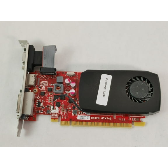 Pre-Owned Nvidia GeForce GTX 745 4GB DDR3 PCI Express x16 Desktop Video Card - TC2P0 (Good)