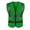 Green, variant on Dvkptbk Adult Low Elasticity Knitted Vest High Visibility Running Reflective Vest Security Equipment Night Work Tops Sports Safety
