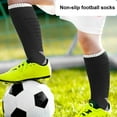 thumbnail image 3 of sunsanly 1 Pair Towel Bottom Football Socks Anti-slip Moisture Wicking Stretch Kids Boys Girls Sports Running Soccer Compression Cushion Long Tube Stockings, 3 of 8