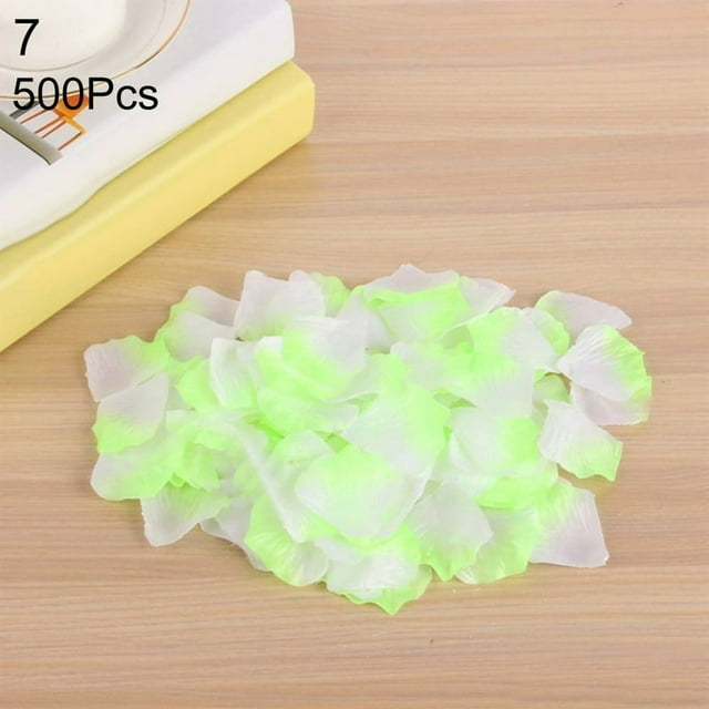 500Pcs Wedding Party Decoration Floral Confetti Artificial Rose Flower Petals