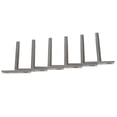 thumbnail image 1 of 6 Piezas 3 Pulgadas Soportes de Estantería Flotante , Estantes Ocultos, Sostenedor Pared Soporte Oculto Kit Montaje Para Estante Casa Diy, 1 of 5