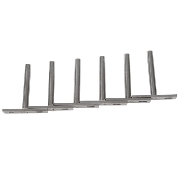 6 Piezas 3 Pulgadas Soportes de Estantería Flotante , Estantes Ocultos, Sostenedor Pared Soporte Oculto Kit Montaje Para Estante Casa Diy