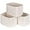 Off White, variant on Off White Storage Cubes Baskets Bins for Shelves Set of 3, Rectangular Closet Cube Baskets, Skin-friendly Woven Rope Organizing, Baby Nursery, 13x10x8.26