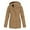 Brown, variant on jjayotai Rain Jacket for Women, 2024 Fall Winter Lightweight Waterproof Raincoat Windbreaker Outdoor Hooded Trench Coat Brown M