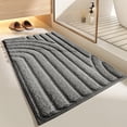 thumbnail image 4 of Bathroom Rug Rug, Extra Soft And Absorbent Microfiber Bath Rugs, Non-Slip Plush Bath Carpet, Machine Wash Dry, Bath Rugs For Bathroom Floor,Tub ,wash Floor, 4 of 8
