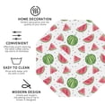 thumbnail image 4 of Pofeuu Hand Drawn Watermelon Print Leather Coasters Set of 6, Round Cups Mugs Mat Pad for Home Kitchen Heat Resistant Drink Coasters,Octagon, 4 of 7