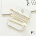 thumbnail image 4 of Fashion Charming Elegant Golden Hair Clip Set Side Fringe Bangs Hair Accessories, 4 of 12