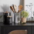 thumbnail image 2 of Bouclair Black Ceramic Garlic Container, 2 of 10