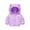 Purple, variant on Vividxx Toddler Girls Jacket Kids Baby Boys Girls Long Sleeve Cartoon Dinosaur Bunny Winter Warm Outwear Jacket Coat Ears Outerwear Coats For Boys And Girls 18-24 Months
