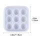 thumbnail image 3 of Molde de silicona en forma de baloncesto para hielo, helado, chocolate, pastel, paletas, pudines, gelatinas de frutas y postres, reutilizable y apto para lavavajillas., 3 of 5