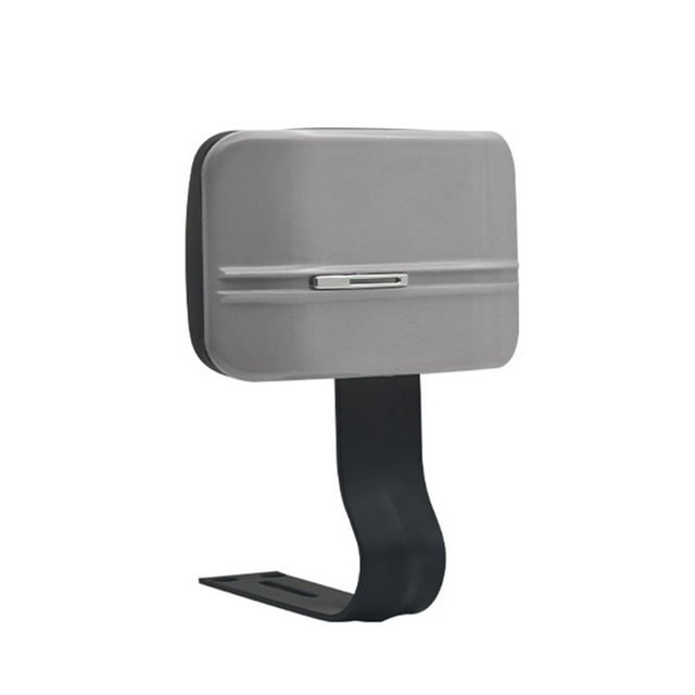 DYNWAVECA Universal Rear Passenger Backrest/ Seat Backrest Pad PU Leather Waterproof Comfortable Sissy Bar/ for Electric Motorbike Replace/ , Gray