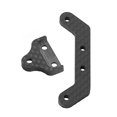 thumbnail image 4 of Carbon Fiber Rear Gearbox Fixing Frame Holder Set - Black, 11g Replacement Part for Tamiya XV01 XV-01 1/10 Scale Remote Control Car Upgrade Accessories (BJM409), 4 of 5