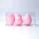 thumbnail image 1 of Zhuge Juego de 3 esponjas de belleza, esponja para difuminar maquillaje líquido y en crema, esponja para base de maquillaje, rosa A42, 1 of 4