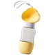thumbnail image 2 of Dog Water Bottle Portable Cute Transparent Dog Water Feeder with Feeding for Dog Watering Supplies 350ml 200ml Clouds Yellow, 2 of 5
